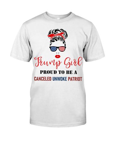 Tr.ump girl Proud to be a canceled unwoke patriot